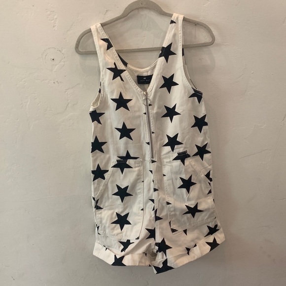 Lazy Oaf Pants - Lazy oaf Star romper 🖤🤍 UK 6 XS